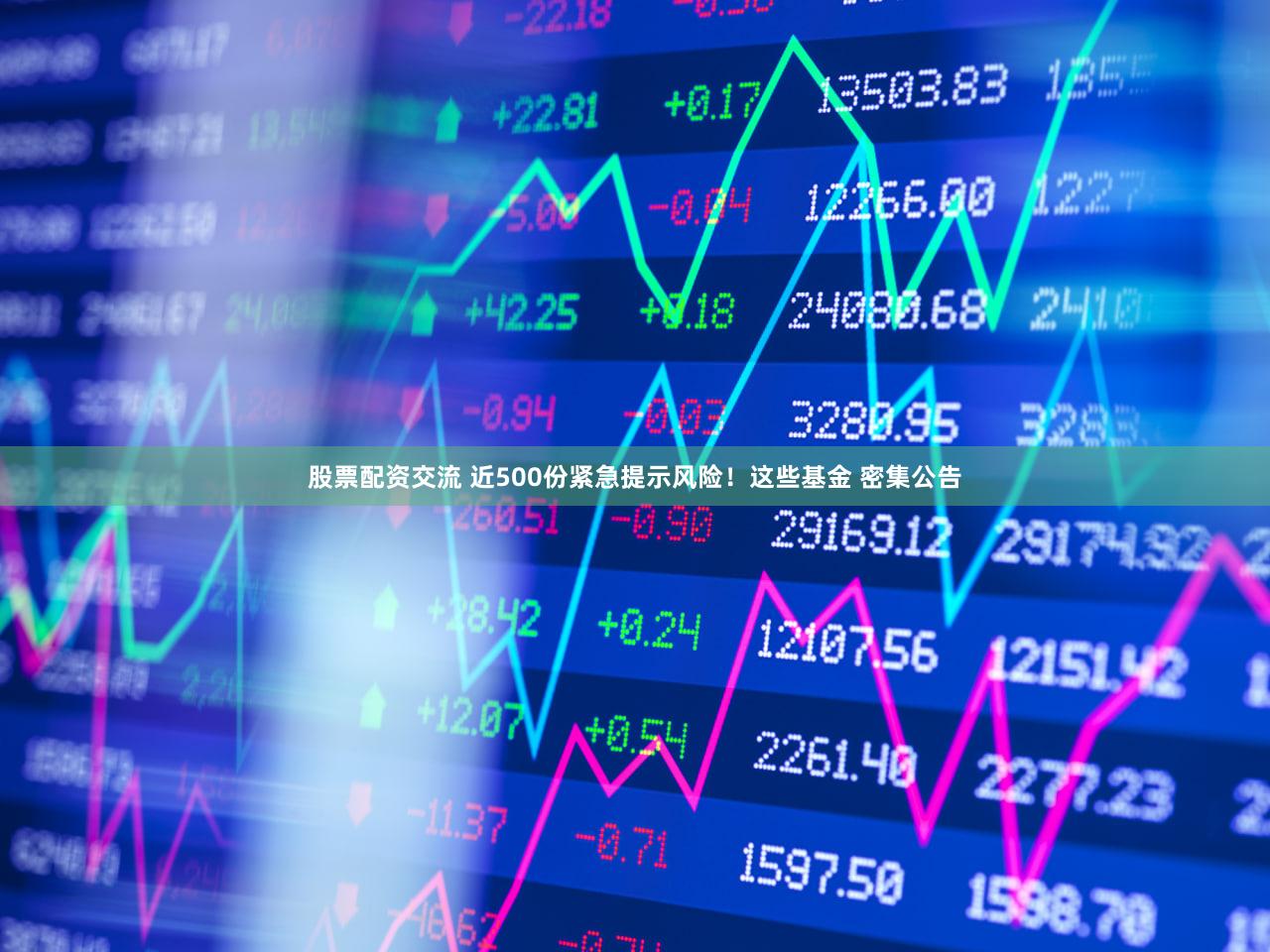 股票配资交流 近500份紧急提示风险！这些基金 密集公告
