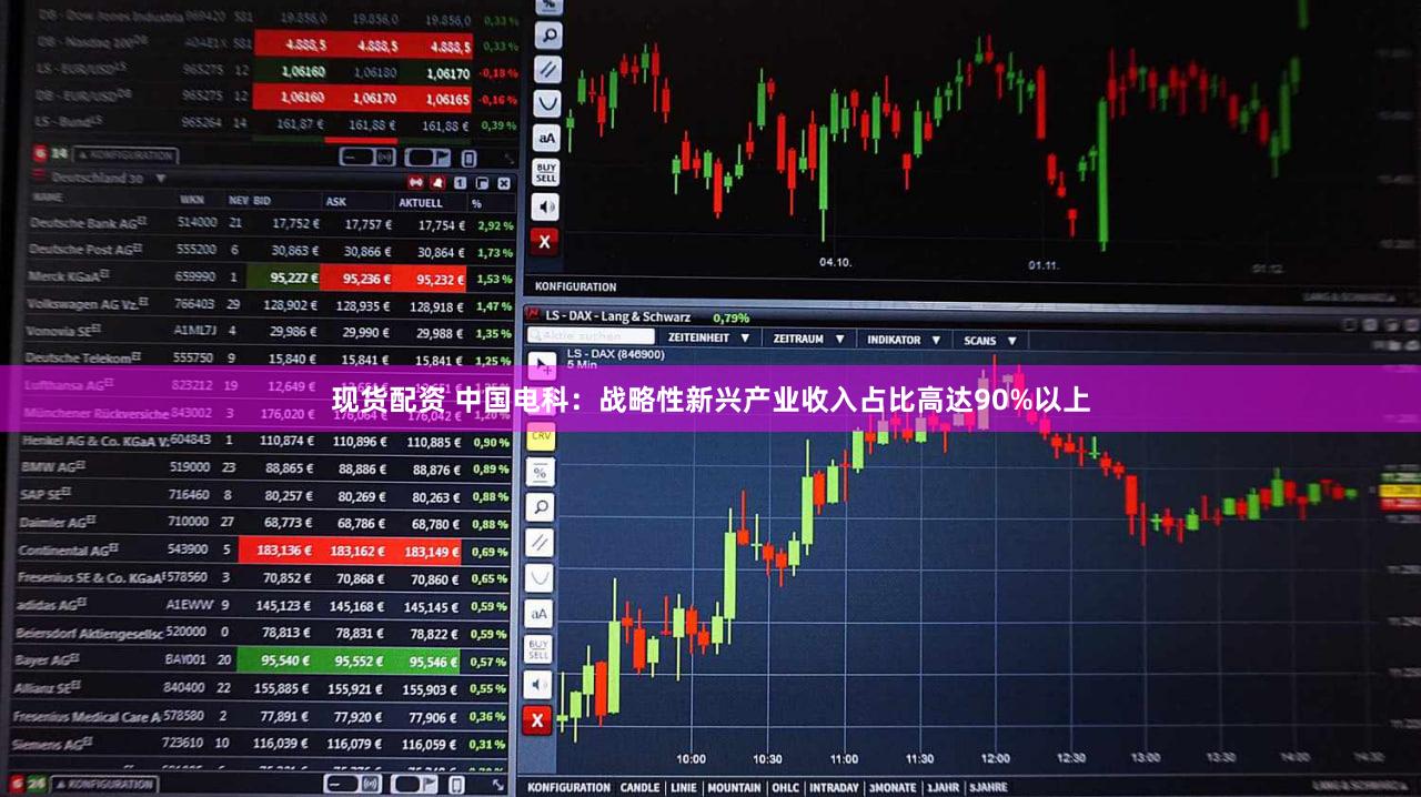 现货配资 中国电科：战略性新兴产业收入占比高达90%以上