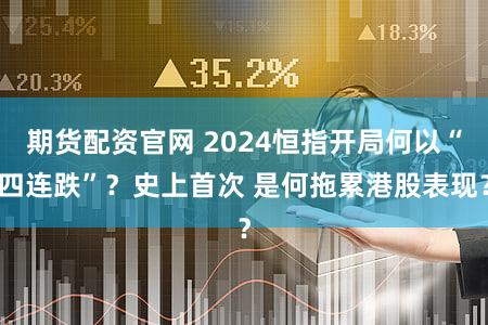 期货配资官网 2024恒指开局何以“四连跌”？史上首次 是何拖累港股表现？