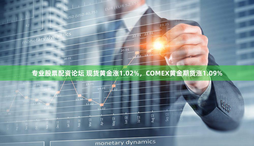 专业股票配资论坛 现货黄金涨1.02%，COMEX黄金期货涨1.09%